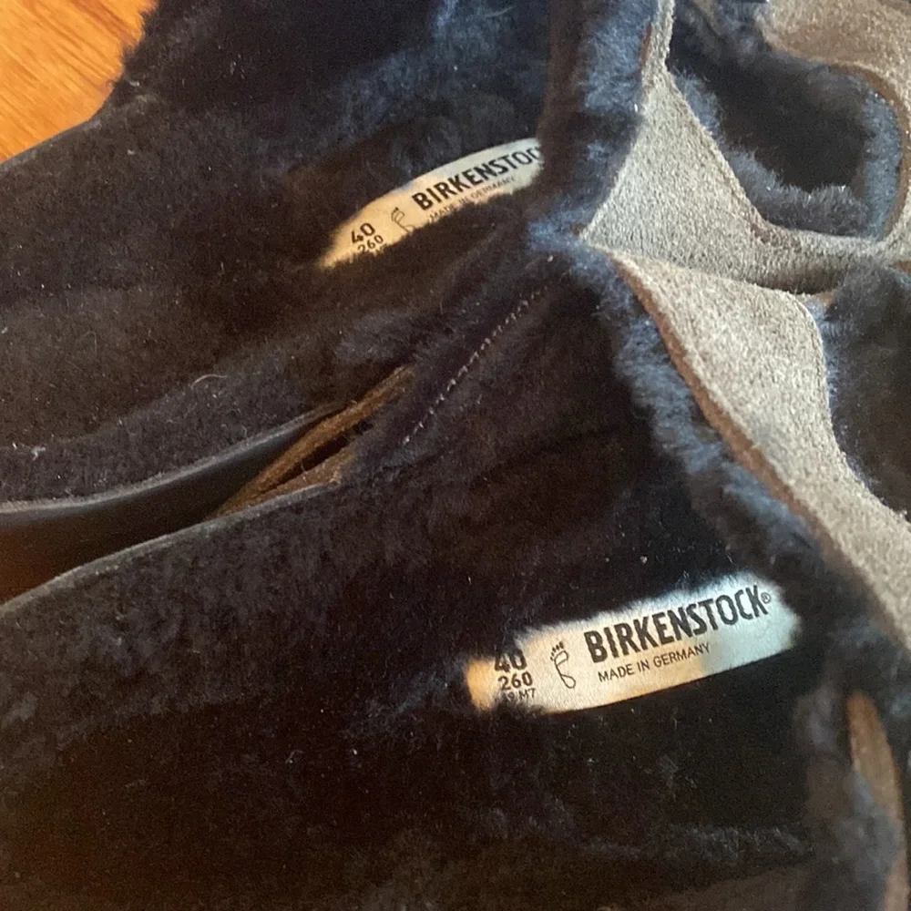 Birkenstock Arizona shearling mocca Asst new - Picture 3 of 9
